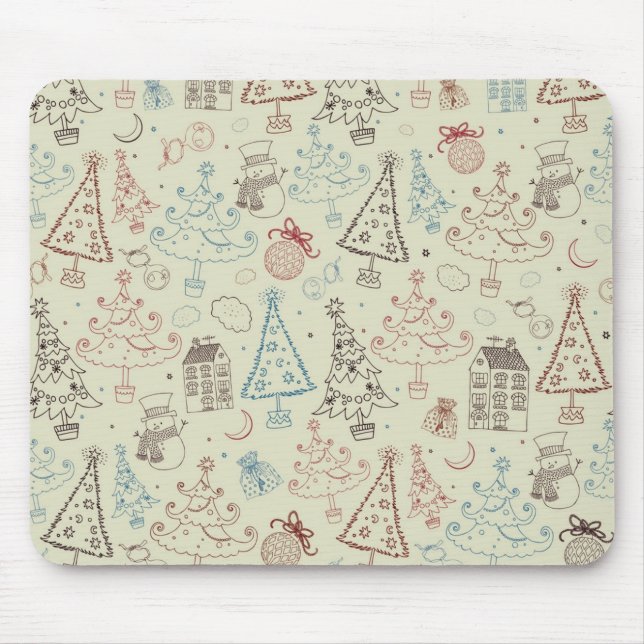 Neujahresmuster Mousepad (Vorne)