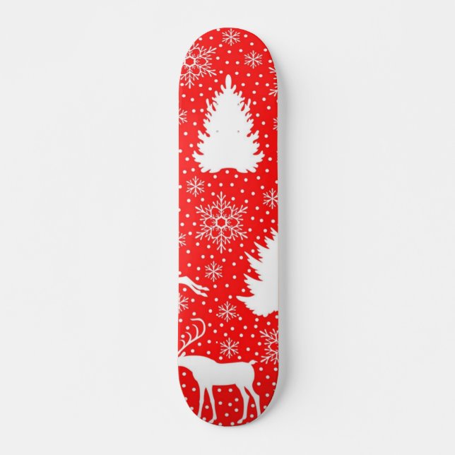 Neujahresmuster Skateboard (Vorne)