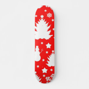 Neujahresmuster Skateboard