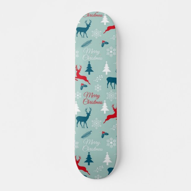 Neujahresmuster Skateboard (Vorne)