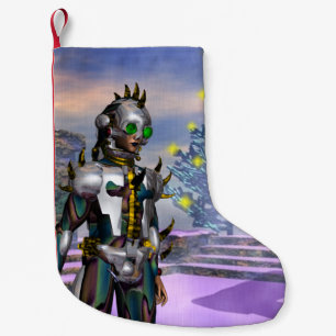 NEUJAHRESTAG EINES ZYBORGS KLEINER WEIHNACHTSSTRUMPF