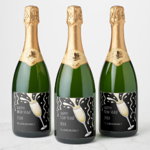 Neujahrs Champagner