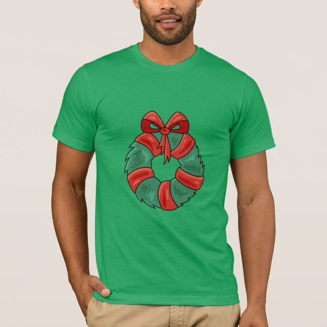 Neujahrs-Kranz T-Shirt (Vorderseite)