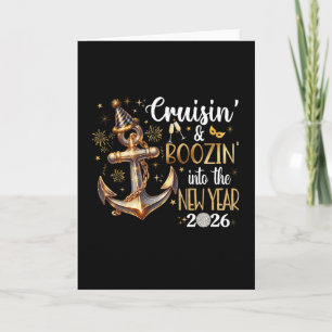 Neujahrs-Outfit 2026 Boozin' Cruisin' 3 Karte