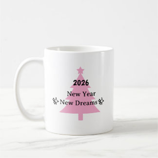 Neujahrs-Tasse 'Neue Träume' Kaffeetasse