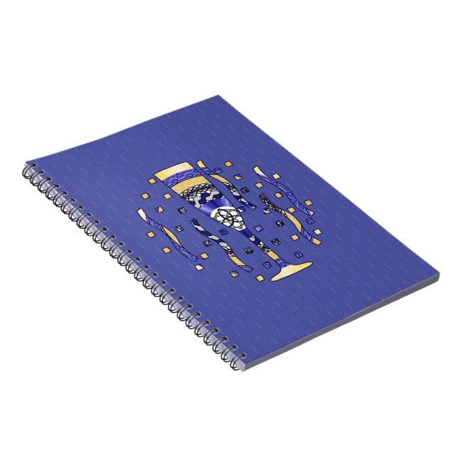 Neujahrs-Toast-Notebook Notizblock (Rechte Seite)