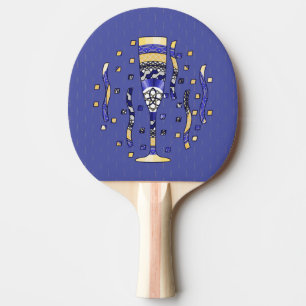 Neujahrs-Toast-Ping-Pong-Paddle Tischtennis Schläger