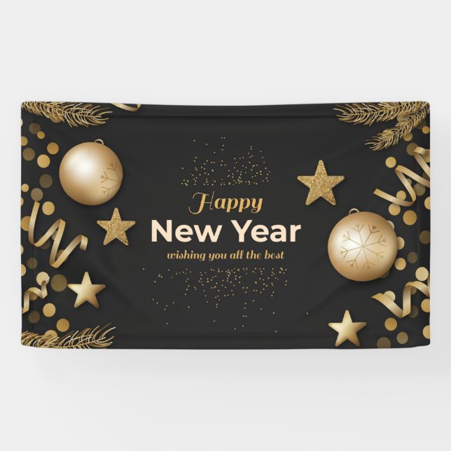 Neujahrsbanner Banner (Horizontal)