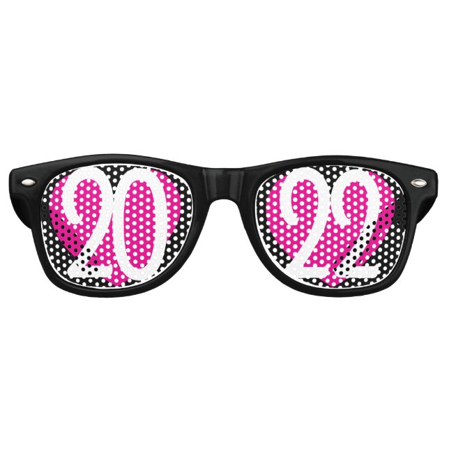 Neujahrsbrille Liebe 2022 Party Partybrille (Vorderseite)