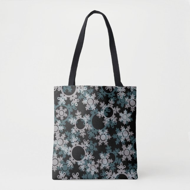 Neujahrsdekoration, Weihnachten, Neues Jahr Tasche (Vorderseite)
