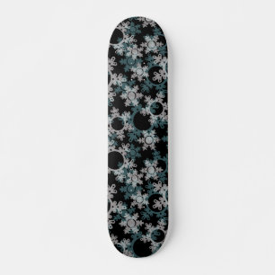 Neujahrsdekoration, Weihnachten, Neujahr, Schnee, Skateboard