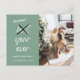 Neujahrsfeier des Fotos in den USA Postkarte