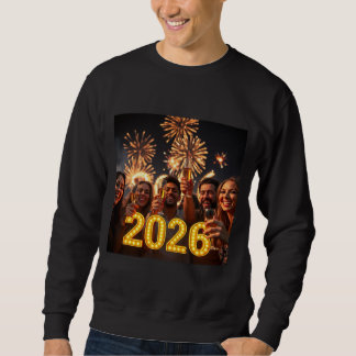Neujahrsfeier Gestaltungsdesign Sweatshirt