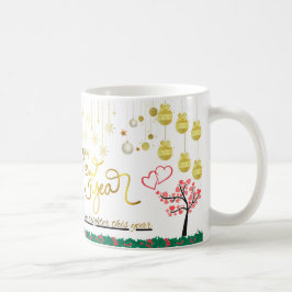 Neujahrsfeier-Tasse Kaffeetasse