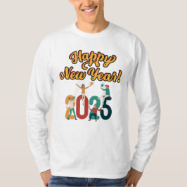 "Neujahrsfeierlichkeiten 2025 - T - Shirt