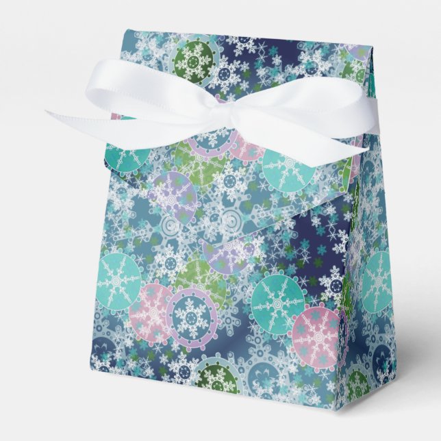 Neujahrsgestaltung Geschenkschachtel (Vorderseite)