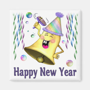 Neujahrsglocke Magnet