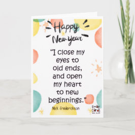 Neujahrsgrußkarte Karte