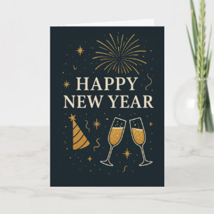 Neujahrskarte Karte