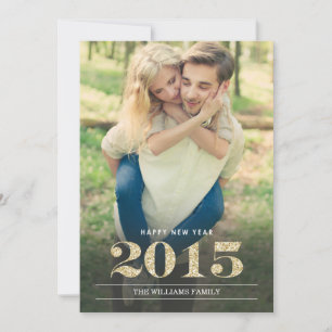 Neujahrskarten   2015 feiertagskarte