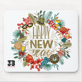 Neujahrskranz Mousepad