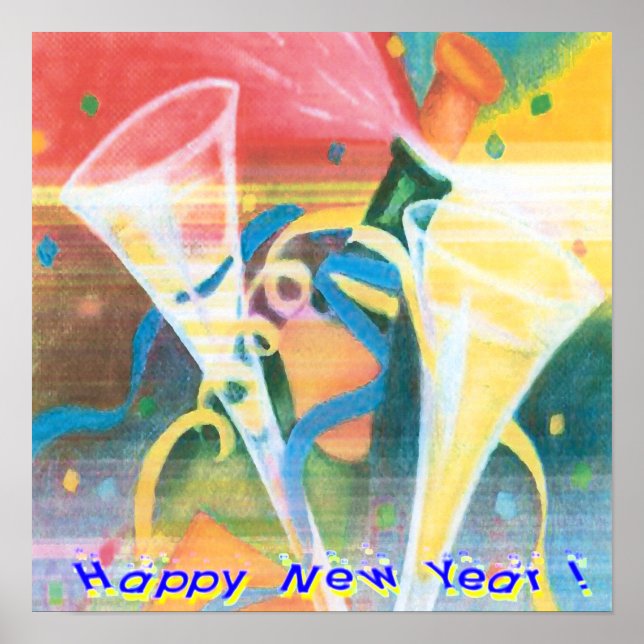 Neujahrspalast bemalt poster (Vorne)