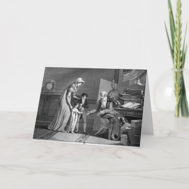 Neujahrstag, 1807 feiertagskarte (Vorderseite)