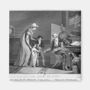 Neujahrstag, 1807 magnet