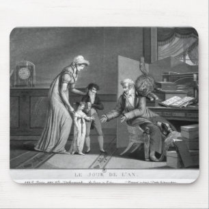 Neujahrstag, 1807 mousepad