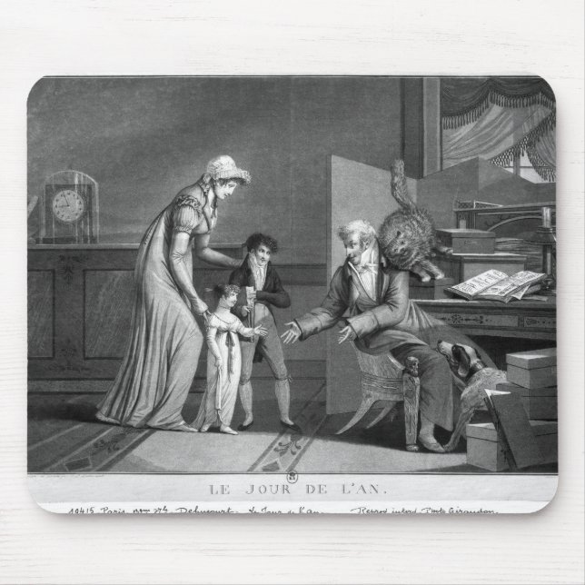 Neujahrstag, 1807 mousepad (Vorne)