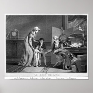 Neujahrstag, 1807 poster