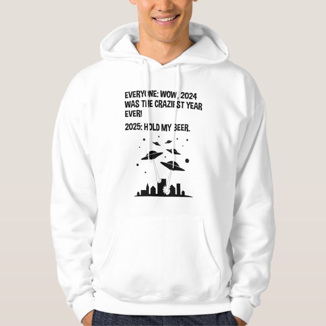 Neujahrstag 2025 hoodie (Vorderseite)