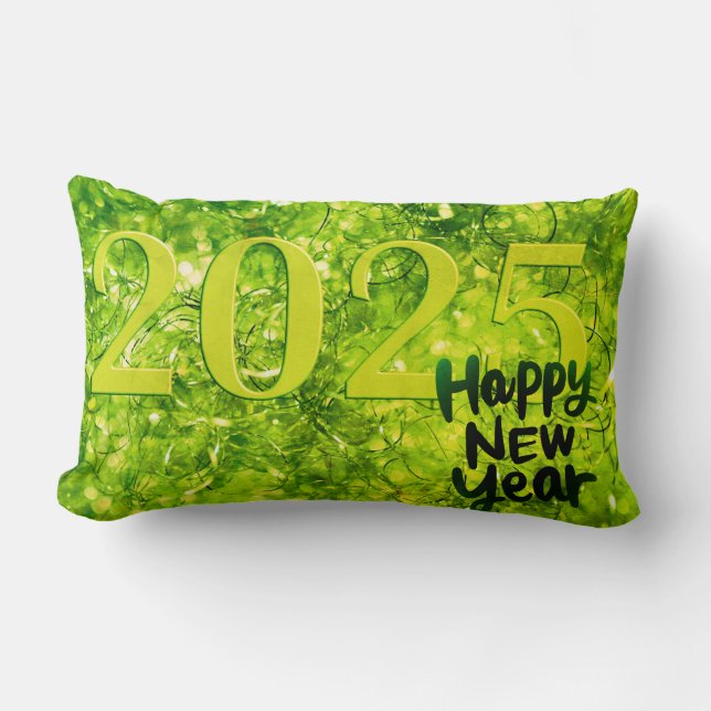Neujahrstag 2025 lendenkissen (Vorderseite)