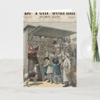 Neujahrstag in Paris