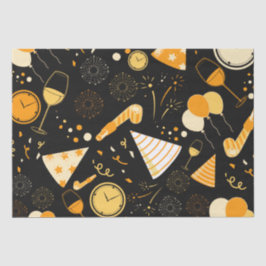 Neujahrstag Seidenpapier