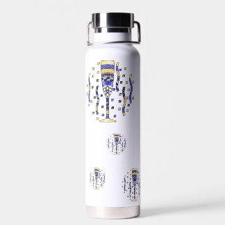 Neujahrstoast Trinkflasche