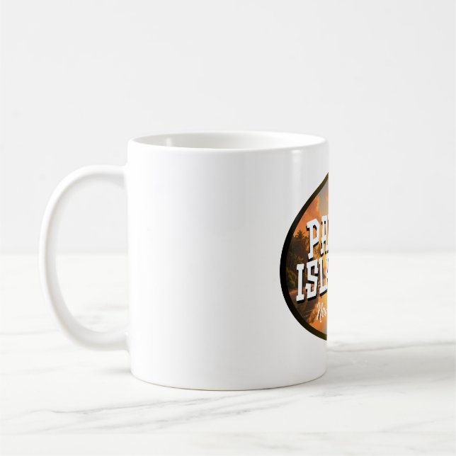 Neukaledonia Pacific Islander Kaffeetasse (Links)