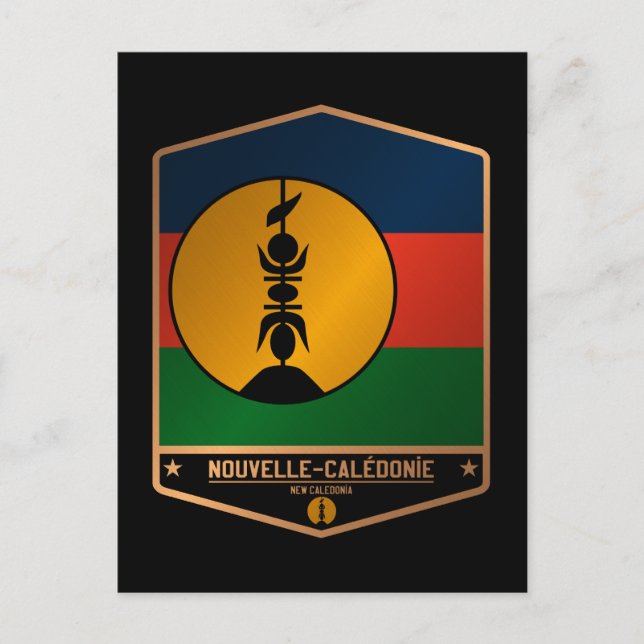 Neukaledonien Postkarte (Vorderseite)
