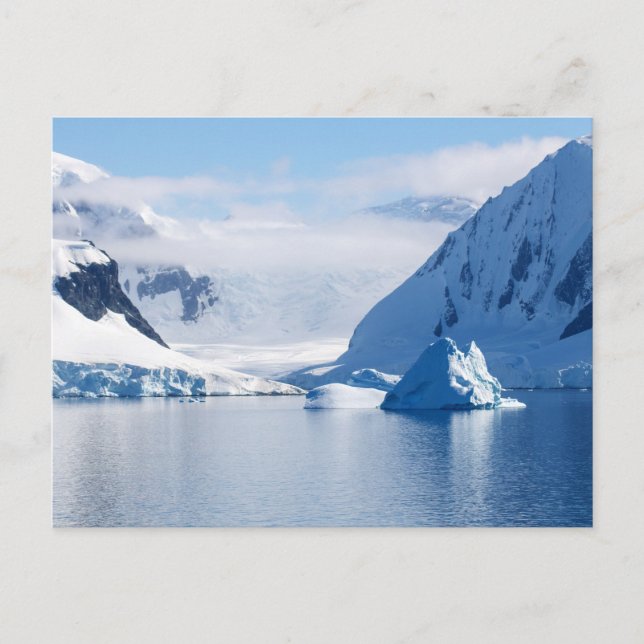 Neumayer Kanal, die Antarktis Postkarte (Vorderseite)