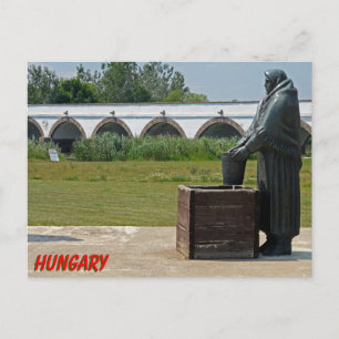 Neun Brücke, Ungarn Postkarte