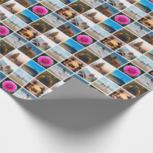 Neun Foto Picture Collage anpassbares Geschenk