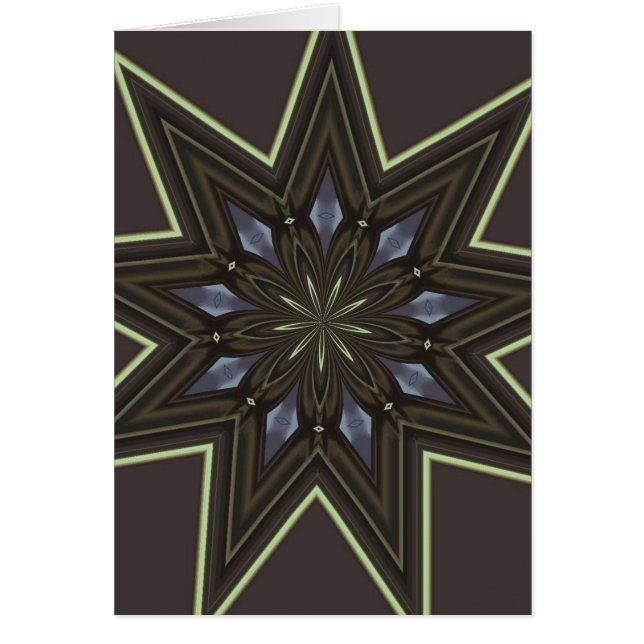 Neun gezeigter Stern (Vorne)