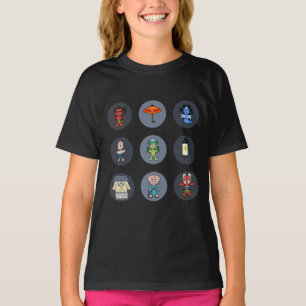 Neun japanische Yokai-Monster T-Shirt