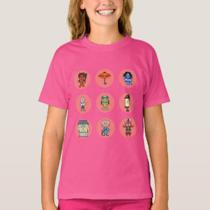 Neun japanische Yokai-Monster T-Shirt