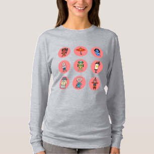 Neun japanische Yokai-Monster T-Shirt