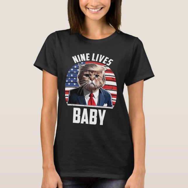 Neun Leben Ba  T-Shirt (Vorderseite)