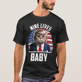 Neun Leben Ba T-Shirt