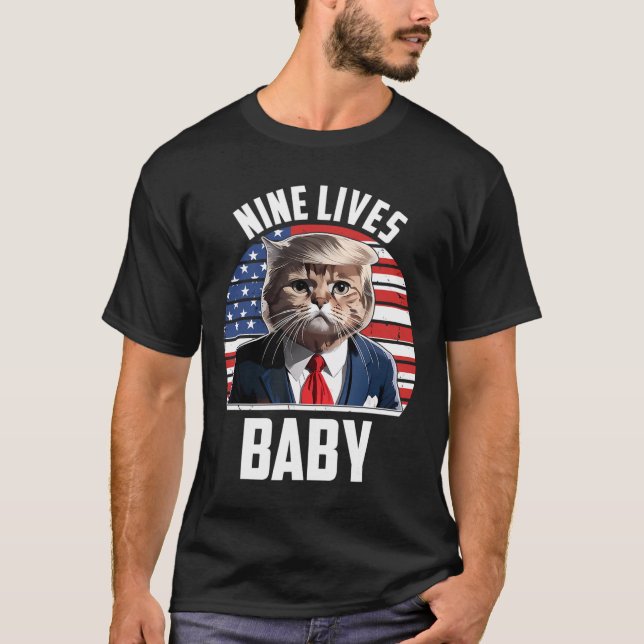Neun Leben Ba  T-Shirt (Vorderseite)