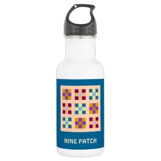 Neun Patch2 18 Unze-Wasser-Flasche Trinkflasche