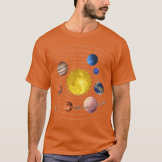 Neun Planeten Wissenschaft Weltraumwissenschaft Fa T-Shirt